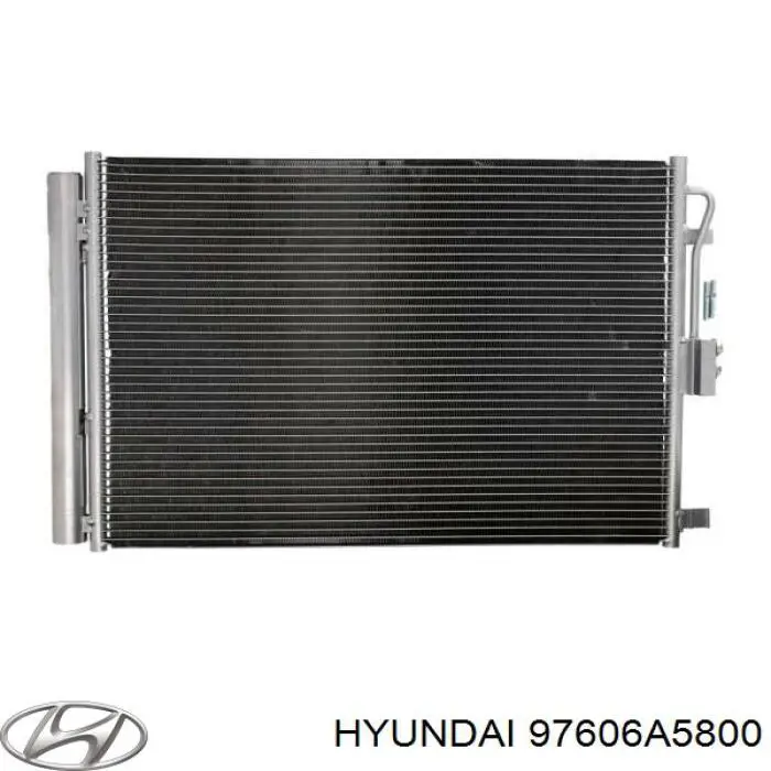 97606A5800 Hyundai/Kia радіатор кондиціонера