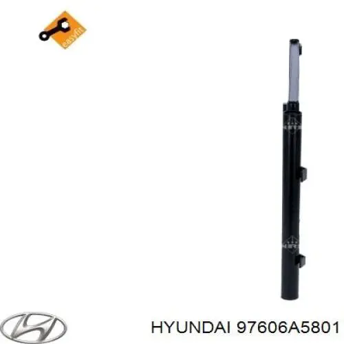 97606A5801 Hyundai/Kia радіатор кондиціонера