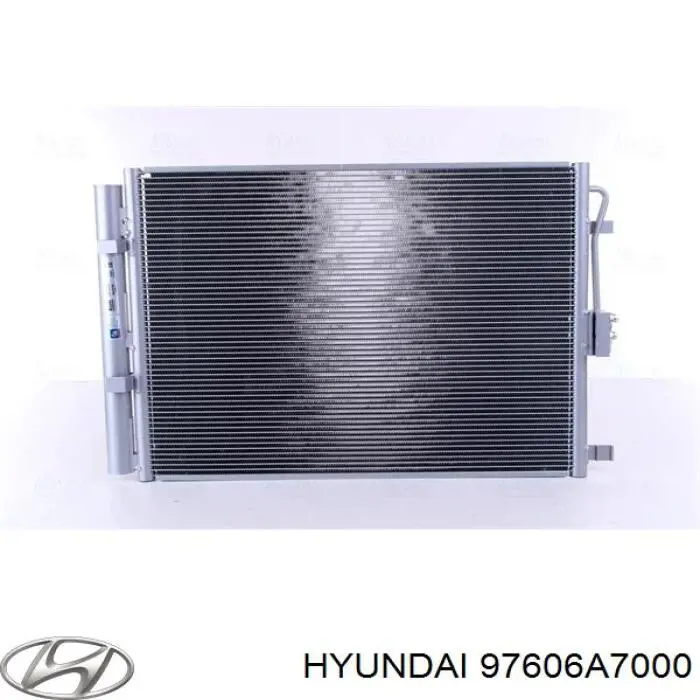 97606A7000 Hyundai/Kia радіатор кондиціонера