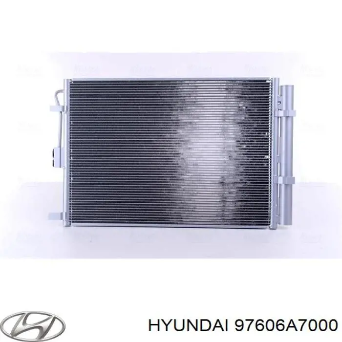 Конденсатор кондиціонера Hyundai/Kia 97606A2000 ціна, від 104.15 USD