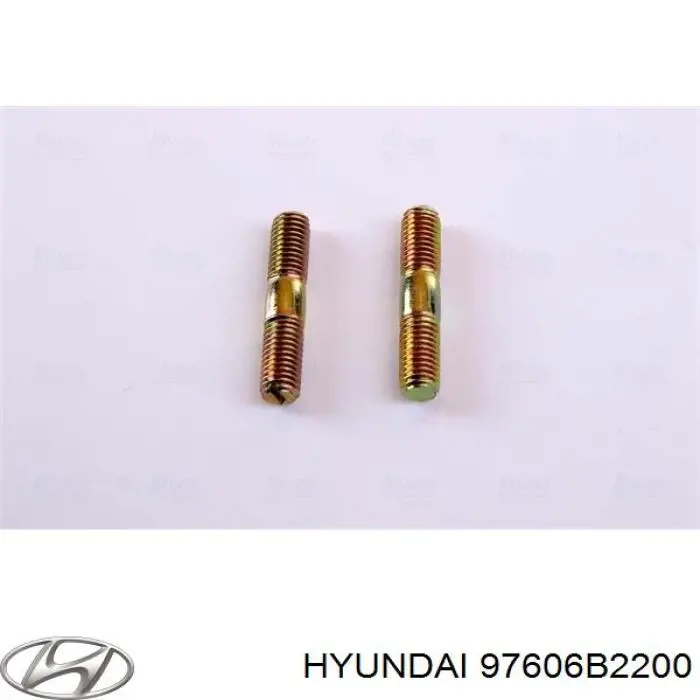 Конденсатор кондиціонера Hyundai/Kia 97606B2200 ціна, від 105.47 USD