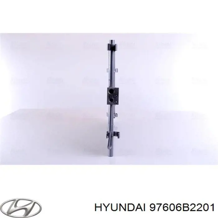 Радіатор кондиціонера 97606B2201 Hyundai/Kia
