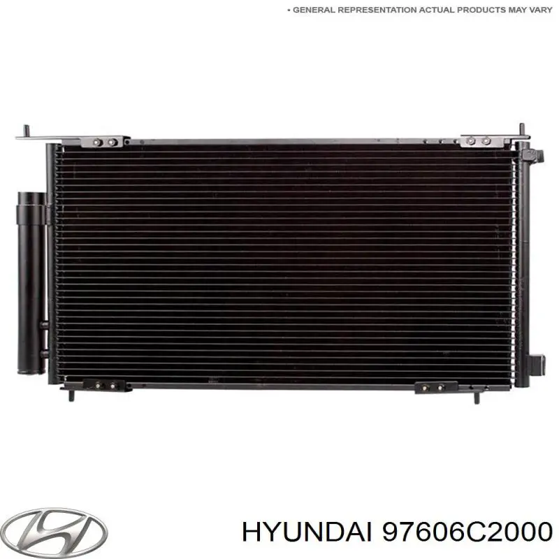 Конденсатор кондиціонера Hyundai/Kia 97606C2000 ціна, від 96.97 USD