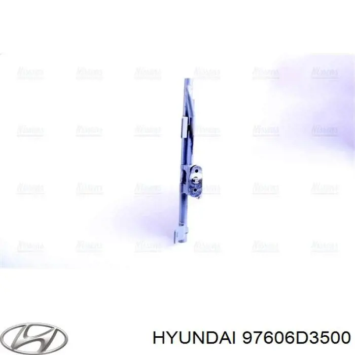 Конденсатор кондиціонера Hyundai/Kia 97606D3500 ціна, від 98.75 USD