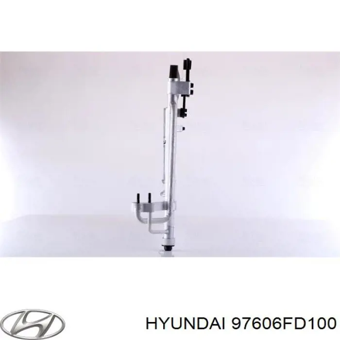 Конденсатор кондиціонера Hyundai/Kia 97606FD100 ціна, від 45.78 USD