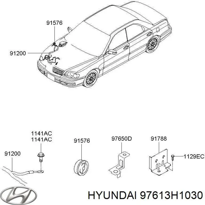 Купити 97613H1030 Hyundai/Kia 