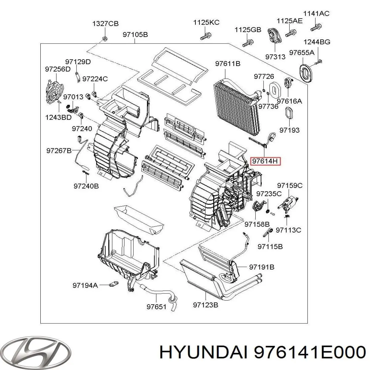  976141E000 Hyundai/Kia