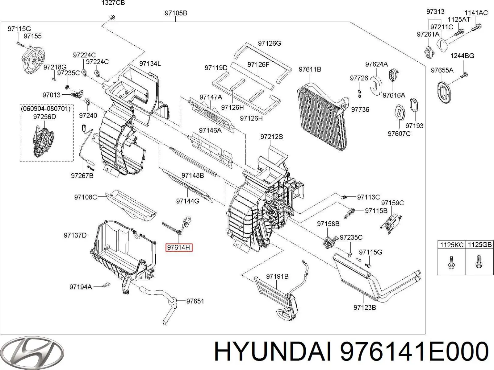  Hyundai/Kia 976141E000 ціна, від 10.72 USD