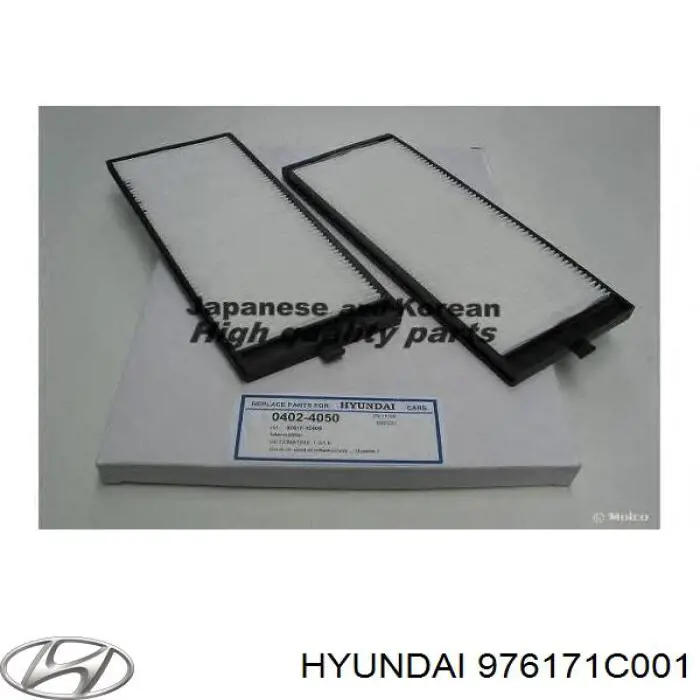 Купити 976171C001 Hyundai/Kia Фільтр салону вугільний