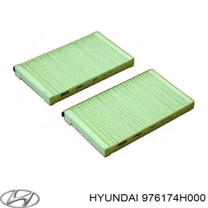 Фільтр повітряний обігрівача Hyundai/Kia 976174H000 ціна, від 6.48 USD