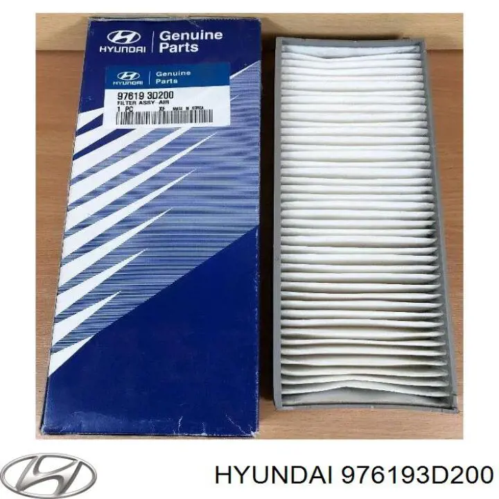 Фільтр повітряний обігрівача Hyundai/Kia 976193D200 ціна, від 6.67 USD
