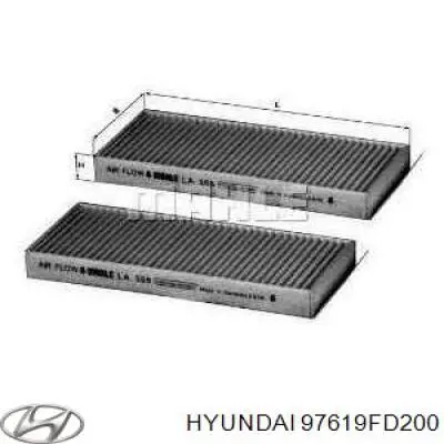 Купити 97619FD200 Hyundai/Kia Фільтр салону вугільний