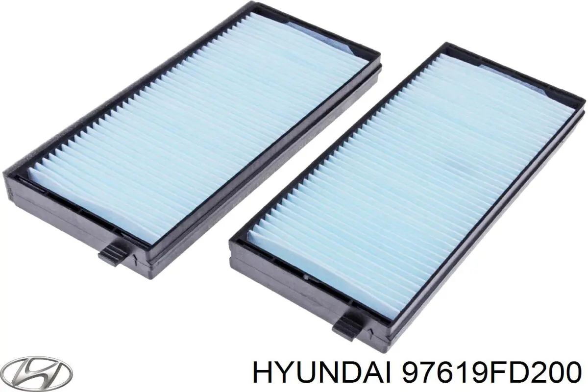 Повітряний фільтр салону Hyundai/Kia 97619FD200