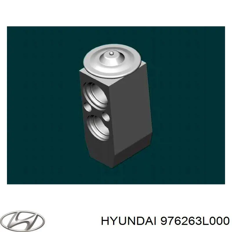 976263L000 Hyundai/Kia клапан trv, кондиціонера