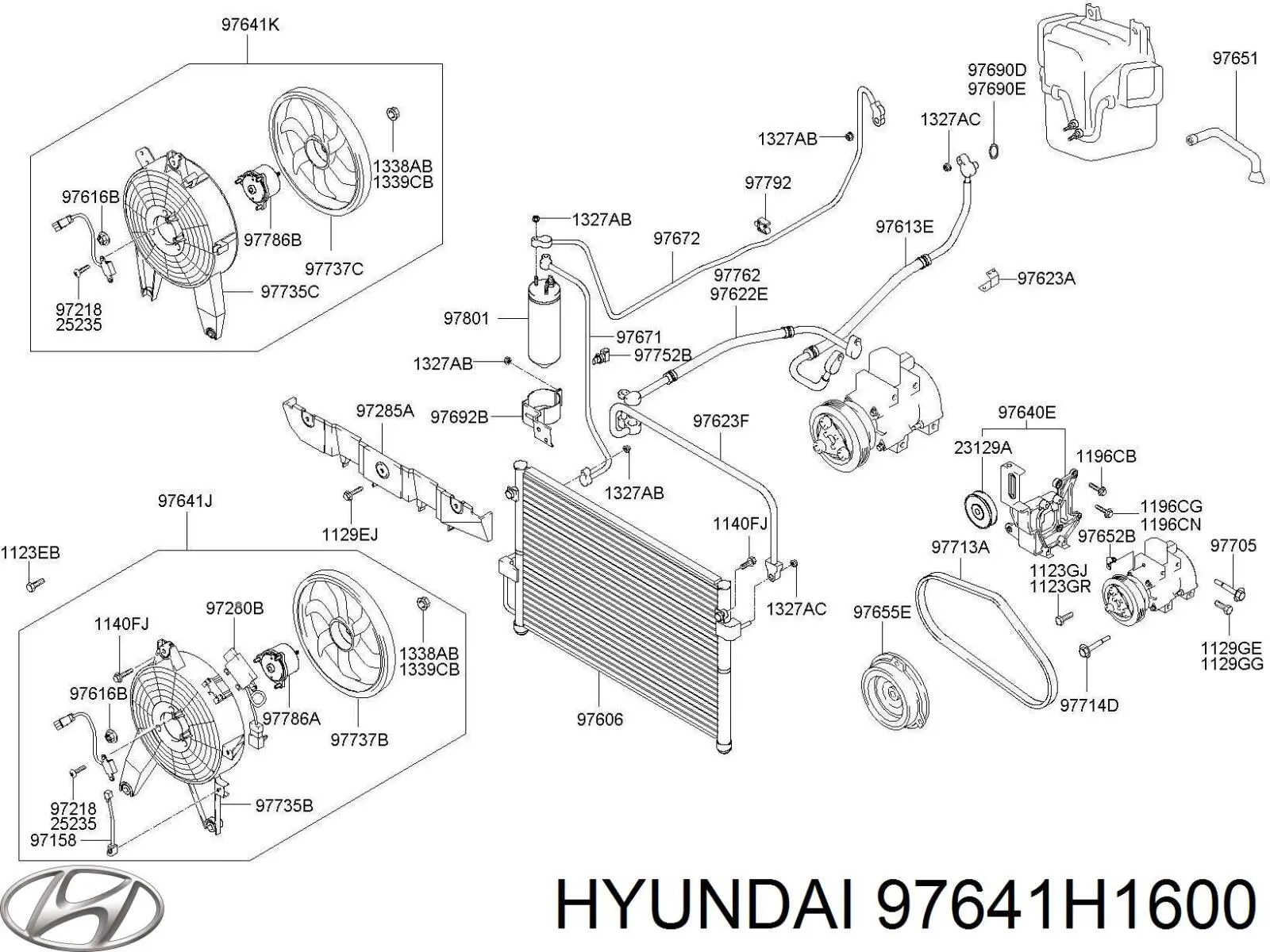  97641H1600 Hyundai/Kia