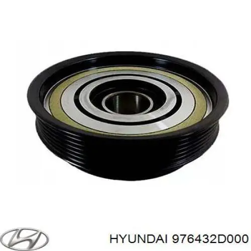 Шків компресора кондиціонера Hyundai Elantra (Хендай Елантра)