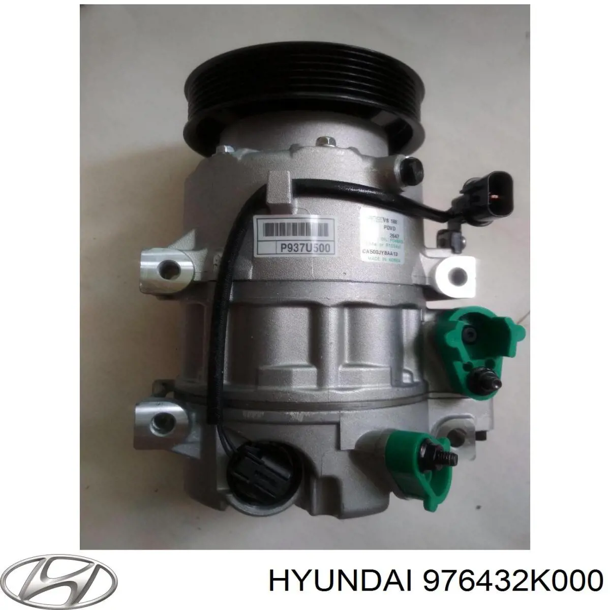 Купити 976432K000 Hyundai/Kia Шків компресора кондиціонера