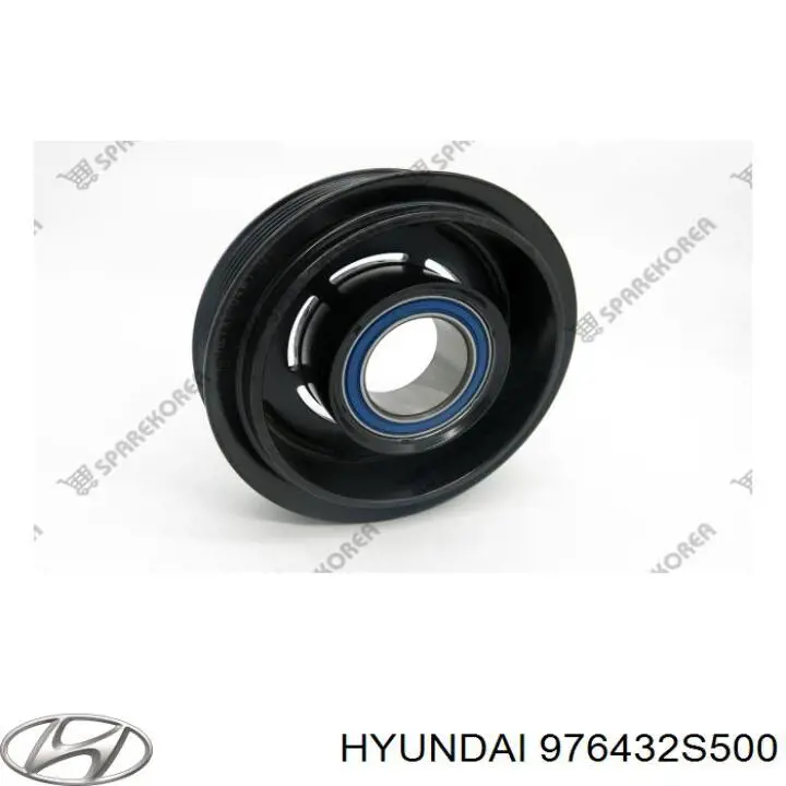 976432S500 Hyundai/Kia шків компресора кондиціонера