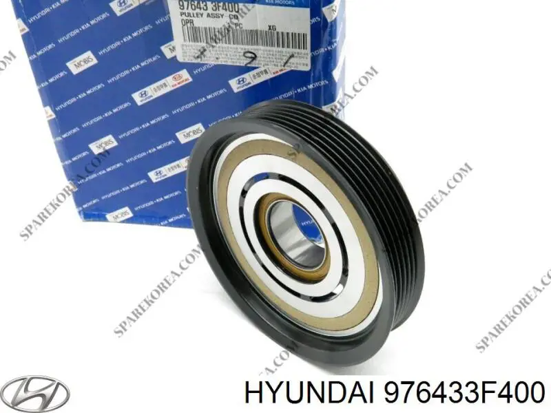 976433F400 Hyundai/Kia шків компресора кондиціонера