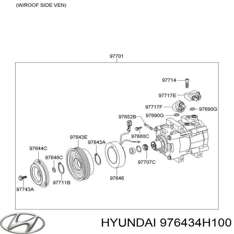 976434H100 Hyundai/Kia 