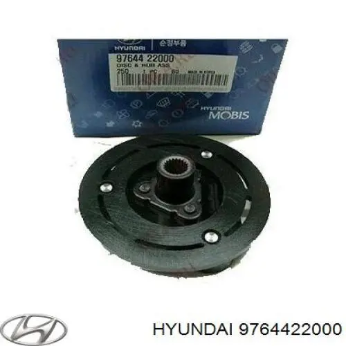 Привід компресора системи опалення на Hyundai Sonata III 