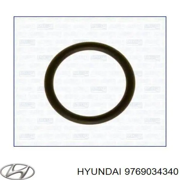 Кільце ущільнююче шланга компресора, зворотного Hyundai I40 (VF) (Хендай I40)