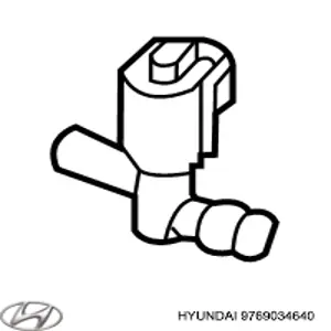 9769034640 Hyundai/Kia кільце ущільнююче шланга компресора, зворотного