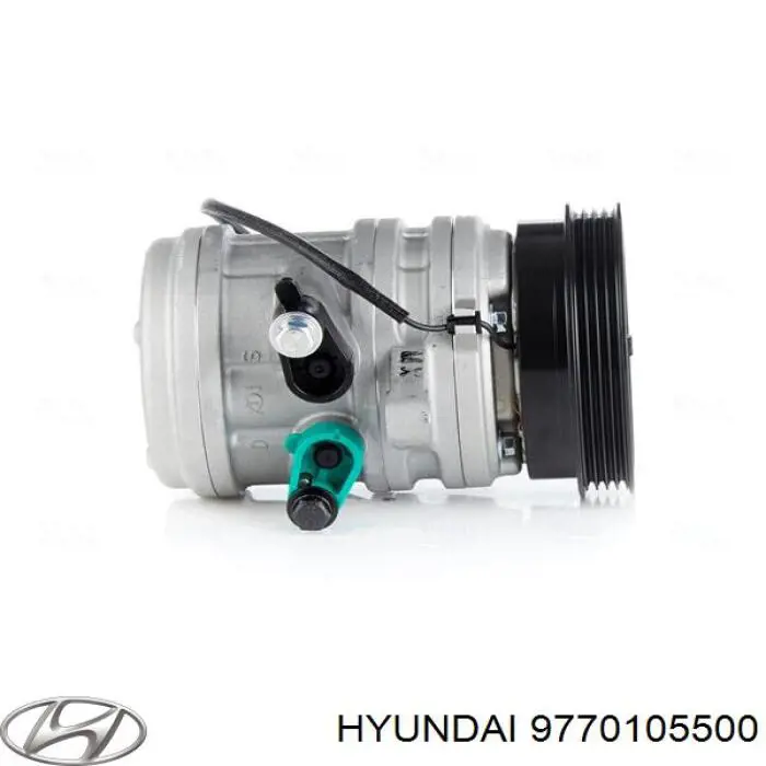 Компресор системи кондиціювання Hyundai/Kia 9770105500 ціна, від 159.56 USD