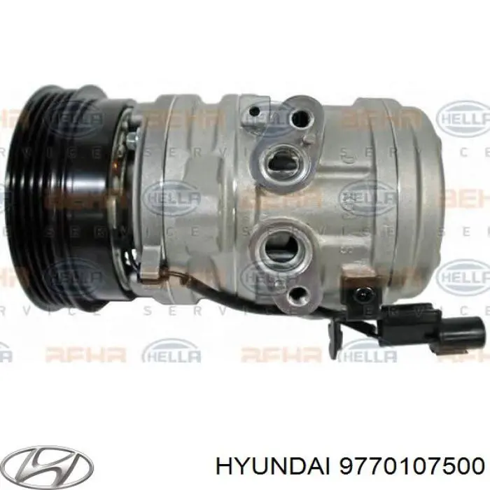 9770107500 Hyundai/Kia компресор кондиціонера
