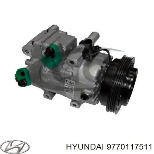 Купити 9770117510 Hyundai/Kia Компресор кліматичної установки