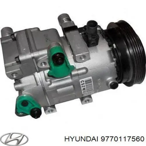 9770117560 Hyundai/Kia компресор кондиціонера