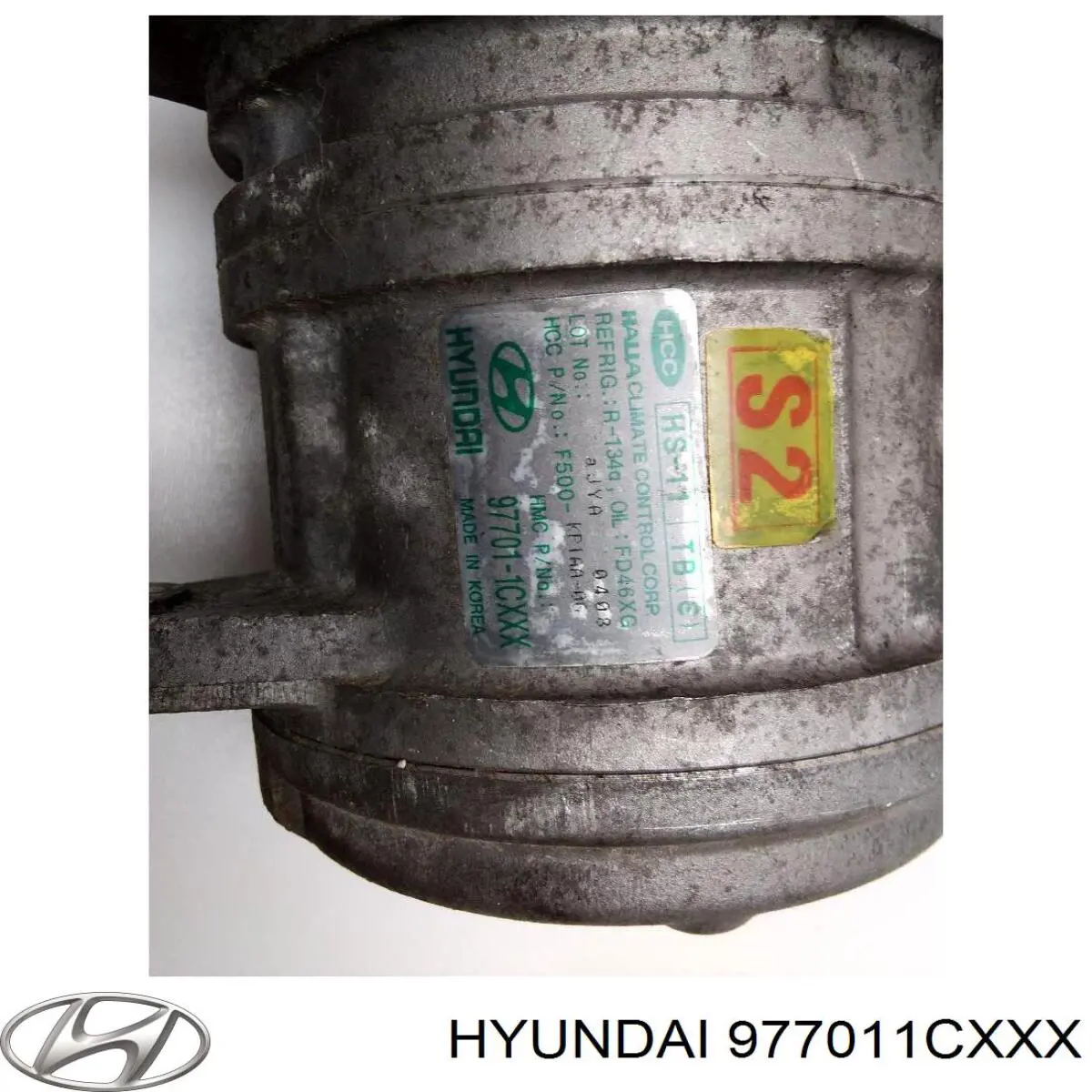 977011CXXX Hyundai/Kia Компресор холодоагенту
