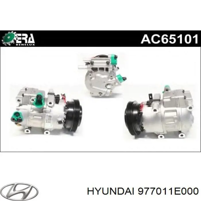 Компресор кондиціонера 977011E000 Chrysler