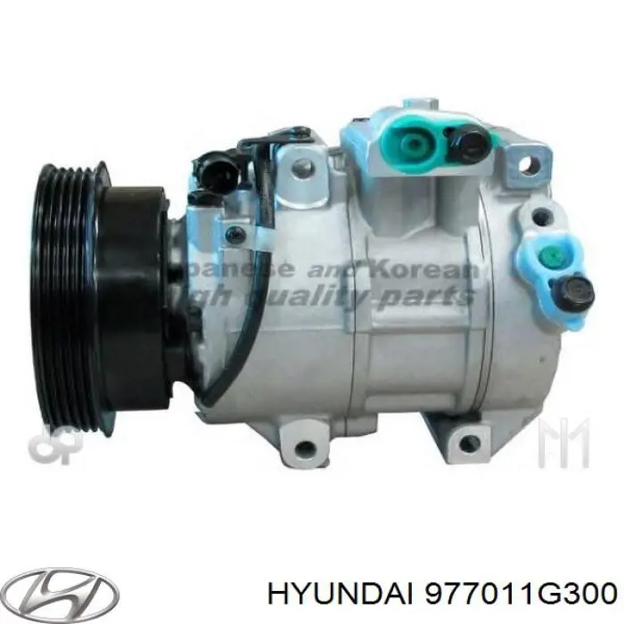 Компресор системи кондиціювання Hyundai/Kia 977011G300 ціна, від 264.27 USD