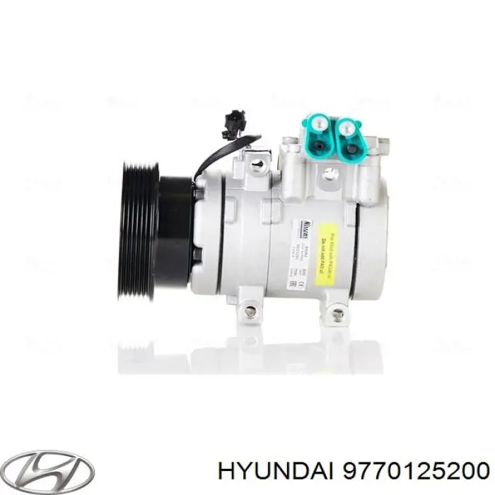 Компресор системи кондиціювання Hyundai/Kia 9770125200 ціна, від 281.17 USD