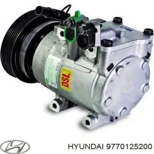 9770125200 Hyundai/Kia Компресор холодоагенту