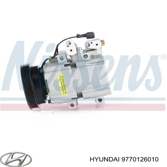 Купити 9770126010 Hyundai/Kia Компресор кліматичної установки