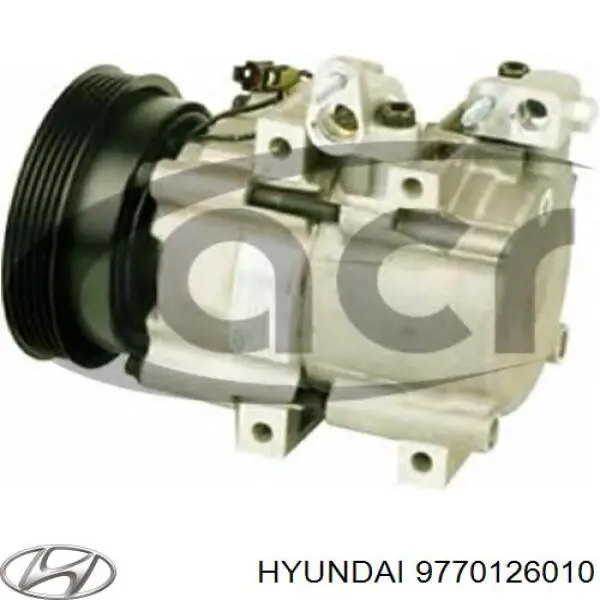 Компресор системи кондиціювання Hyundai/Kia 9770126010 ціна, від 290.83 USD