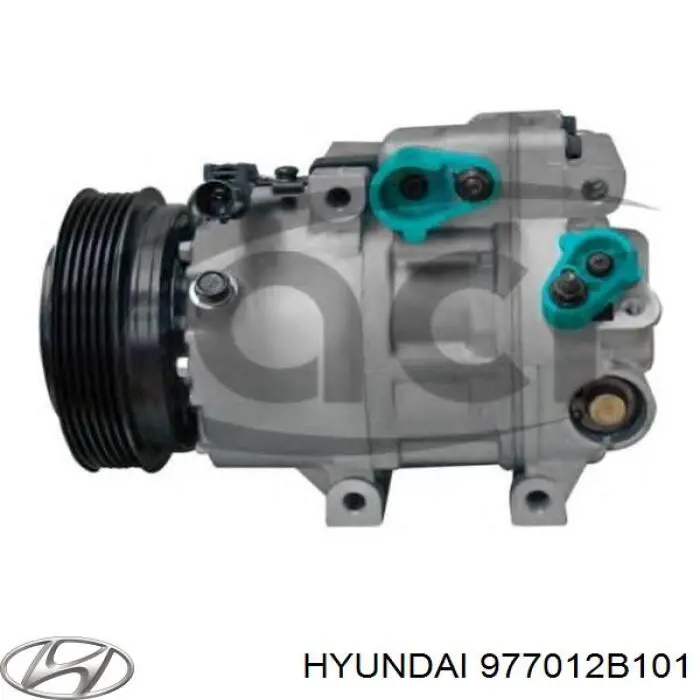 Купити 977012B101 Hyundai/Kia Компресор кліматичної установки