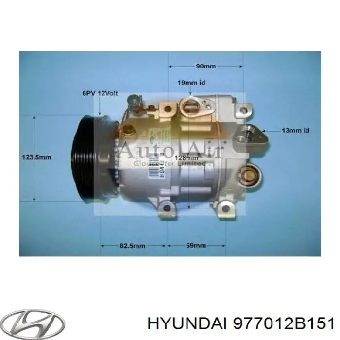 977012B151 Hyundai/Kia компресор кондиціонера