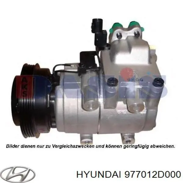 Купити 977012D000 Hyundai/Kia Компресор кліматичної установки