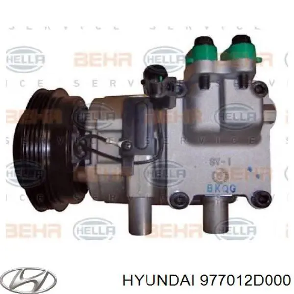 Компресор системи кондиціювання Hyundai/Kia 977012D000 ціна, від 333.61 USD