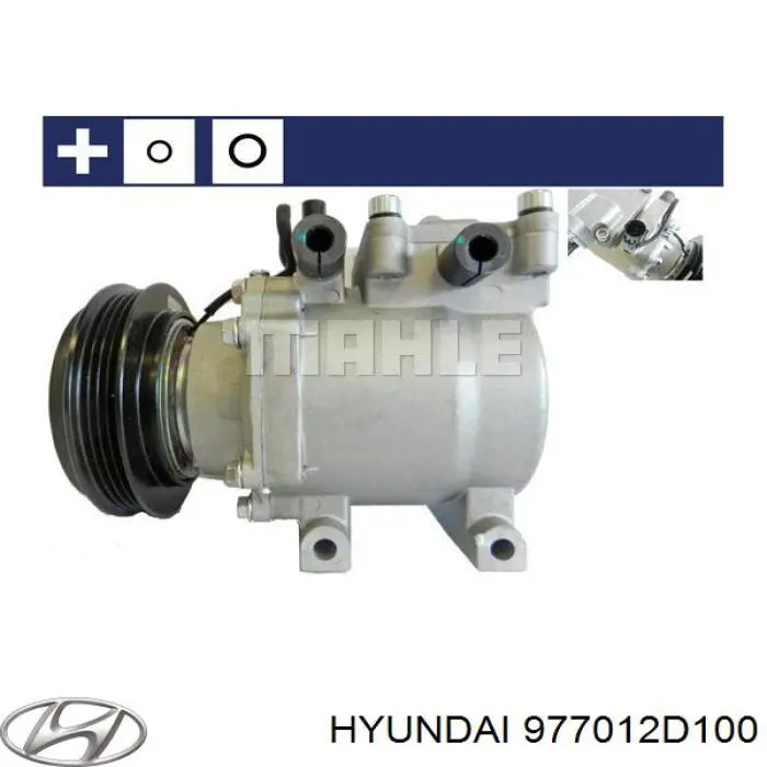 Компресор системи кондиціювання Hyundai/Kia F500AKSAB09 ціна, від 284.65 USD