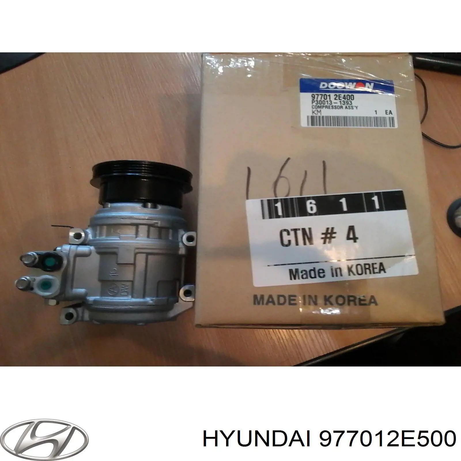 Компресор кондиціонера 977012E500 Hyundai/Kia