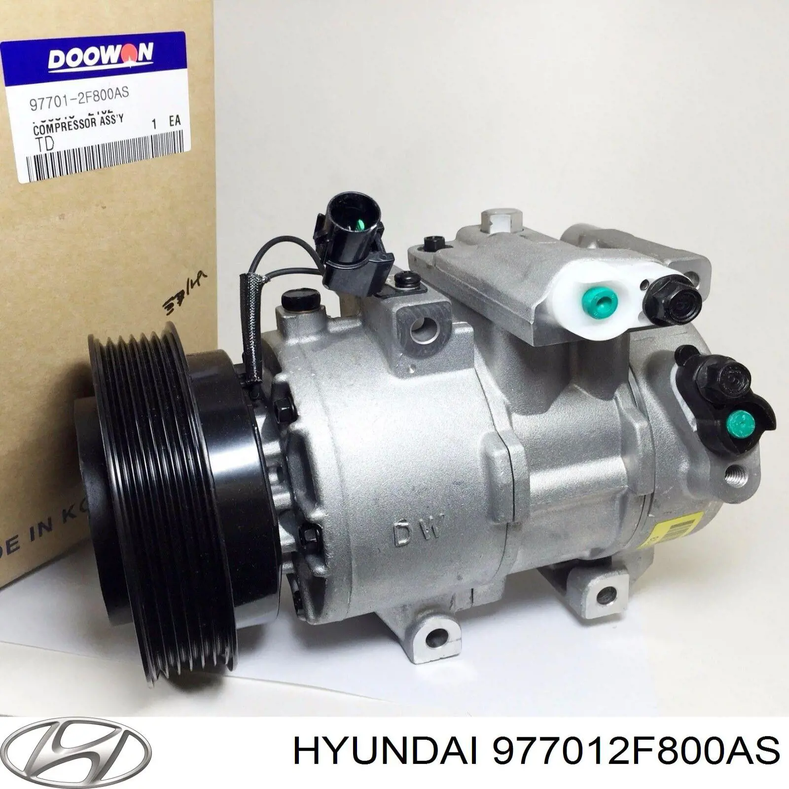 Компресор системи кондиціювання Doowon 977012F800AS ціна, від 241.49 USD