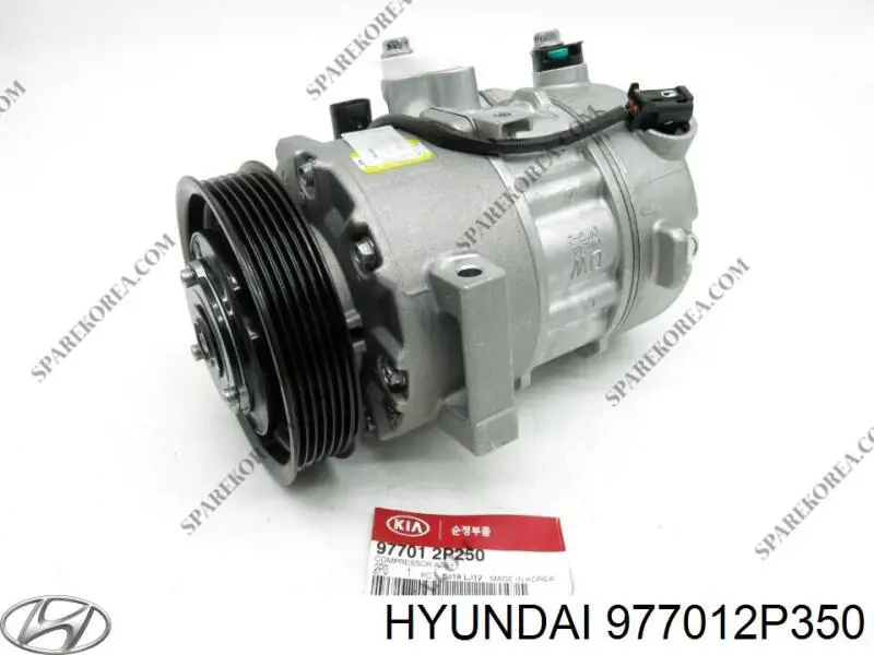 Компресор системи кондиціювання Hyundai/Kia 977012P350 ціна, від 436.98 USD