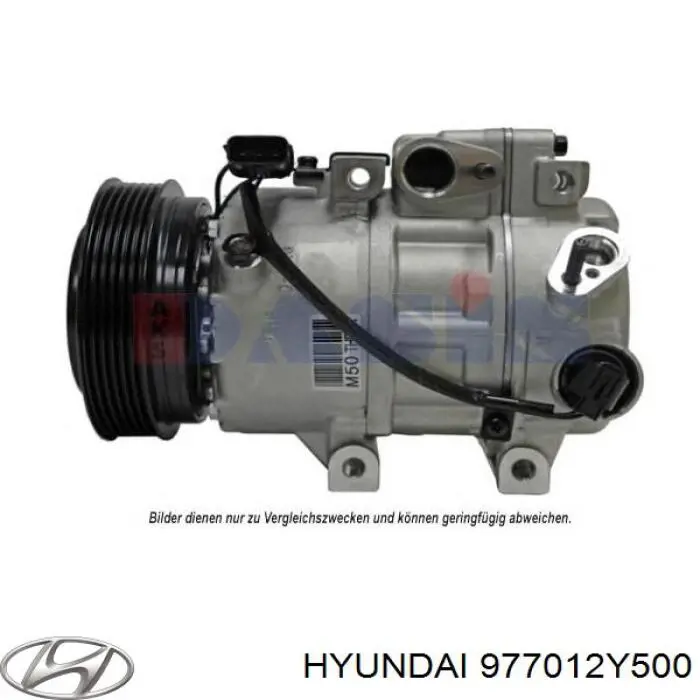 Компресор системи кондиціювання Hyundai/Kia 977012Y500 ціна, від 243.55 USD