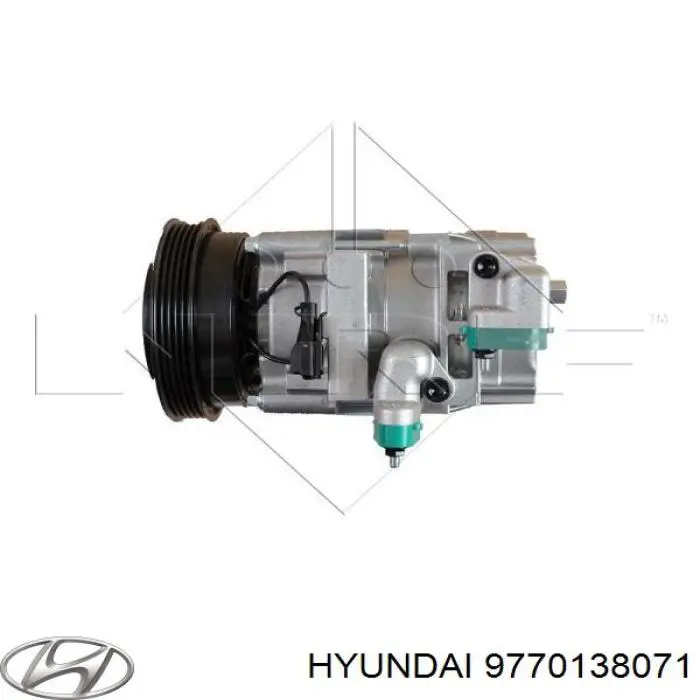 Компресор системи кондиціювання Hyundai/Kia 9770138071 ціна, від 216.88 USD