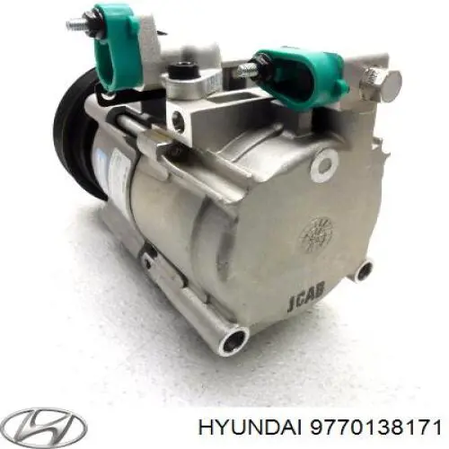 Компресор кондиціонера 9770138171 Hyundai/Kia