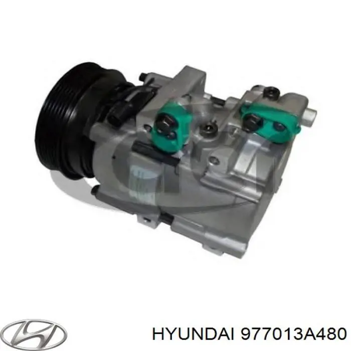 Компресор системи кондиціювання Hyundai/Kia 977013A480 ціна, від 158.37 USD
